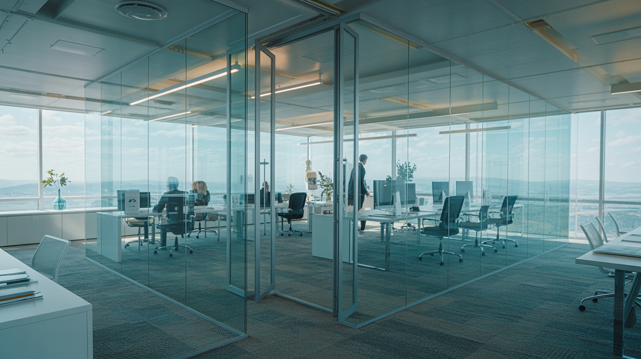 Novus Corporate HQ - Interior Glass Partitions