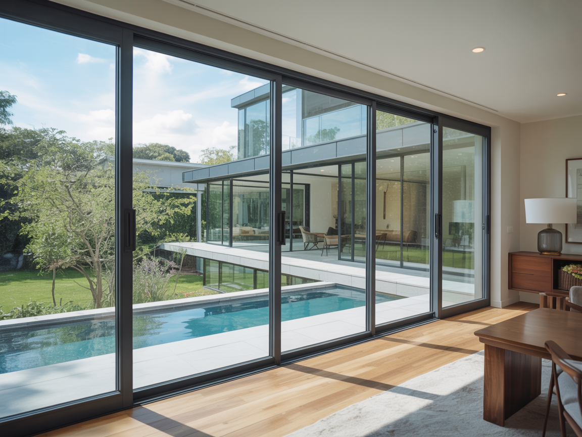 ClearEdge Sliding Windows - premium aluminum and glass solution